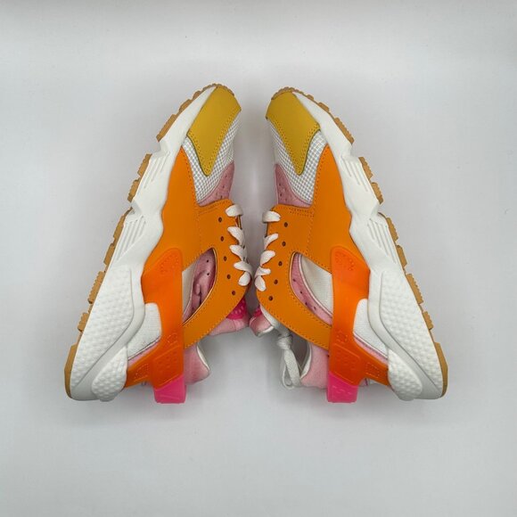 Women's Nike Air Huarache Summit White/Hyper Pink-Solar Flare Sz 7  DX2674-100 - Picture 7 of 13